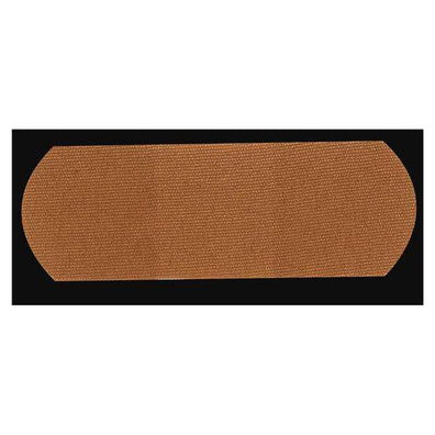 Bandage Adhesive Strip Fabric First Aid Stat Strip 1x3" Conformable Tan 100/Bx, 12 BX/CA - Surgical Supplies NY